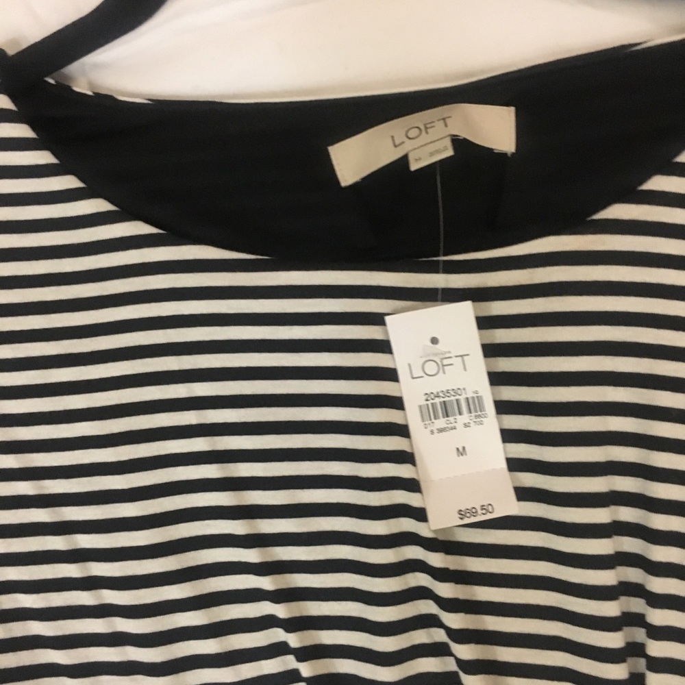 Loft striped dress